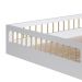 Cama Montessoriana Infantil 140cm Lumiar C06 Branco - Mpozenato