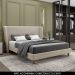 Cama Queen Base Box 160cm Many P02 Veludo Bege - Mpozenato