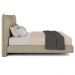 Cama Queen Flutuante Com Cabeceira 160cm Lyra S05 Linho Bege - Mpozenato
