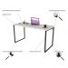Conjunto Escritório Estilo Industrial Mesa 135cm e Estante 60cm 3 Prateleiras Prisma C08 Snow - Mpozenato