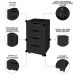 Conjunto Escritório Home Office 4 Peças Mity A06 Preto - Mpozenato