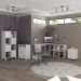 Conjunto Escritório Home Office 4 Peças Nil A06 Branco - Mpozenato