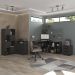 Conjunto Escritório Home Office 4 Peças Side A06 Preto - Mpozenato