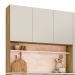 Cozinha Compacta 8 Portas 161cm Soul K02 Freijó/Soft - Mpozenato