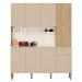 Cozinha Compacta 8 Portas 161cm Soul K02 Freijó/Vanilla - Mpozenato