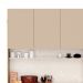 Cozinha Compacta 8 Portas 161cm Soul K02 Freijó/Vanilla - Mpozenato