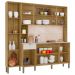 Cozinha Compacta Com Balcão 200cm Louvre K02 Freijó/Soft - Mpozenato