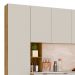 Cozinha Compacta Com Balcão 200cm Louvre K02 Freijó/Soft - Mpozenato