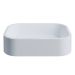 Cuba Pia Para Banheiro Retangular 38cm Dalila C08 Branco - Mpozenato