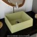 Cuba Pia de Apoio Para Banheiro Retangular 30cm Joy C08 Verde - Mpozenato