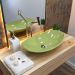 Cuba Pia de Apoio para Banheiro Canoa Luxo 45 C08 Verde Acqua - Mpozenato