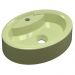 Cuba Pia de Apoio para Banheiro Oval Ox 43 C08 Verde Acqua - Mpozenato