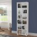 Estante Livreiro Multiuso 12 Nichos Legend F04 Branco - Mpozenato