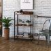 Estante Livreiro Multiuso Dynamica Industrial 60cm 3 Prateleiras C08 Nogal - Mpozenato