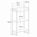 Estante Livreiro Multiuso Dynamica Industrial 60cm 3 Prateleiras C08 Snow - Mpozenato