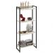 Estante Livreiro Multiuso Dynamica Industrial 60cm 4 Prateleiras C08 Snow - Mpozenato