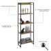 Estante Livreiro Multiuso Dynamica Industrial 60cm 5 Prateleiras C08 Carvalho - Mpozenato