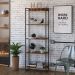 Estante Livreiro Multiuso Dynamica Industrial 60cm 5 Prateleiras C08 Nogal - Mpozenato