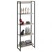 Estante Livreiro Multiuso Dynamica Industrial 60cm 5 Prateleiras C08 Snow - Mpozenato