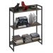 Estante Livreiro Multiuso Dynamica Industrial 80cm 3 Prateleiras C08 Carvalho Dark - Mpozenato