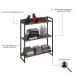 Estante Livreiro Multiuso Dynamica Industrial 80cm 3 Prateleiras C08 Nogal - Mpozenato