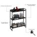 Estante Livreiro Multiuso Dynamica Industrial 80cm 3 Prateleiras C08 Preto Ônix - Mpozenato