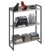 Estante Livreiro Multiuso Dynamica Industrial 80cm 3 Prateleiras C08 Snow - Mpozenato