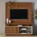 Estante Painel Para TV 60 Pol 150cm Sena L06 Jatobá/Off White - Mpozenato