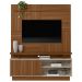 Estante Painel Para TV 60 Pol 150cm Sena L06 Jatobá/Off White - Mpozenato
