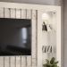 Estante Painel Para TV 70 Pol 242cm Le Gard Z10 Off/Calacata - Mpozenato