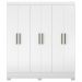 Guarda Roupa Casal 180cm 6 Portas Vanci D02 Branco - Mpozenato