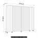 Guarda Roupa Casal 278cm 2 Portas 8 Espelhos Mya Cinamomo Z10 - Mpozenato