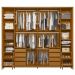 Guarda Roupa Casal 278cm 2 Portas 8 Espelhos Mya Cinamomo Z10 - Mpozenato