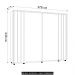 Guarda Roupa Casal 278cm Com 2 Portas Mya Off/Cinamomo Z10  - Mpozenato