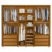 Guarda Roupa Casal 278cm Com 6 Portas Zac Cinamomo Z10      - Mpozenato