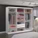 Guarda Roupa Casal 3 Portas de Correr Winter F04 Branco - Mpozenato