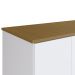 Guarda Roupa Infantil 3 Portas 2 Gavetas House A05 Branco - Mpozenato