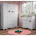 Guarda Roupa Infantil 4 Portas 3 Gavetas Amora P04 Branco - Mpozenato
