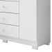 Guarda Roupa Infantil 4 Portas 3 Gavetas Amora P04 Branco - Mpozenato