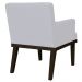 Kit 02 Poltronas Decorativas Sala de Estar Vitória W01 Corano Branco - Mpozenato