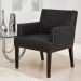 Kit 02 Poltronas Decorativas Sala de Estar Vitória W01 Corano Preto - Mpozenato