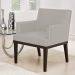 Kit 02 Poltronas Decorativas Vitória W01 Corano Bege - Mpozenato