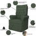 Kit 02 Poltronas de Amamentação e Descanso Com Balanço Laís G05 Linho Verde - Mpozenato