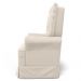 Kit 02 Poltronas de Amamentação e Descanso Com Balanço Laís G05 Veludo Creme - Mpozenato