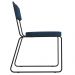 Kit 2 Cadeiras Estofadas Elis F02 Linho 765 Azul - Mpozenato