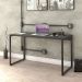 Kit 2 Mesas de Escritório Office 135cm Estilo Industrial Prisma C08 Preto Onix - Mpozenato