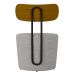 Kit 2 Poltronas Decorativas Redondas 53cm Le Moon M22 Linho Cinza - Mpozenato