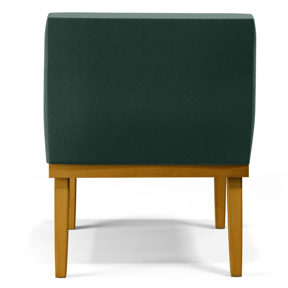 Kit 2 Poltronas Decorativas Vitória W01 Linho Verde - Mpozenato