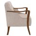 Kit 2 Poltronas Decorativas para Sala de Estar Capitonê Lapa M22 Linho Cinza - Mpozenato