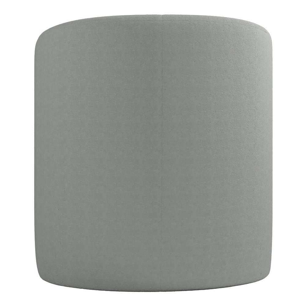 Kit 2 Poltronas Giratória Decorativa para Sala Dandara Z08 Boucle Cinza Claro - Mpozenato
